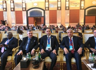 رئيس مجلس الوزراء ووزير الداخلية تم افتتاح المؤتمر الدولي حول ( وسائل التواصل الاجتماعي